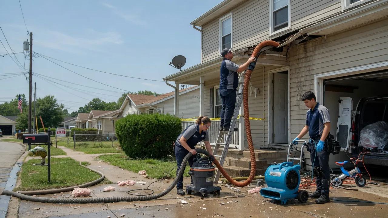 Water Damage Restoration in Mount Hope, KS near me